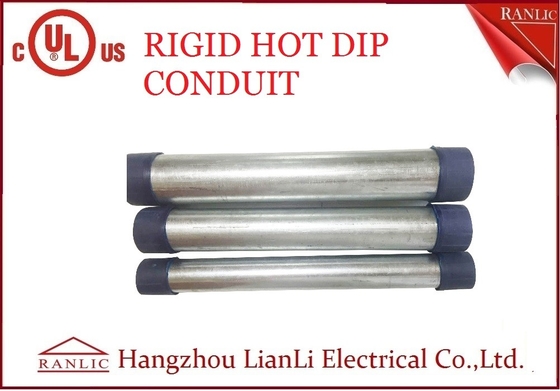 Çin RGD Galvanizli Sert Çelik Boru, 1/2 İnç 4 inç Elektrik Borusu Borusu Tedarikçi