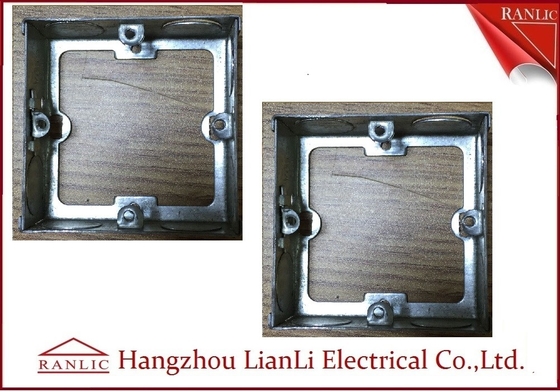 Çin Ayarlanabilir Kulaklı Çelik Elektrik Çete Kutusu Uzatma Halkası 20mm 25mm Nakavt Tedarikçi