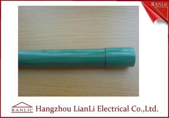 Çin Çelik PVC Kaplı Elektrik Borusu C/W Kaplin ve Plastik Kapak 3.05 Metre Tedarikçi