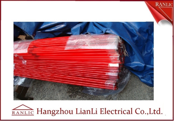 Çin 1/2&quot; 3/4&quot; PVC Kaplı Sert Elektrik Borusu 3.05M Yeşil, Turuncu Tedarikçi