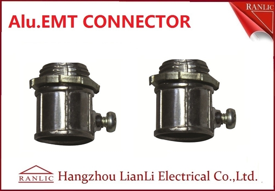 Çin 1/2 EMT Konnektör Bağlantı Parçaları, Alüminyum Alaşımlı 4 EMT Konnektör Özelleştirilmiş Tedarikçi