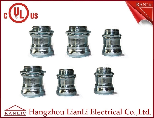 Çin Çelik Elektrik EMT Sıkıştırma Konnektörü Elektro-Gal 1/2&quot; 3/4&quot; 1&quot; Tedarikçi