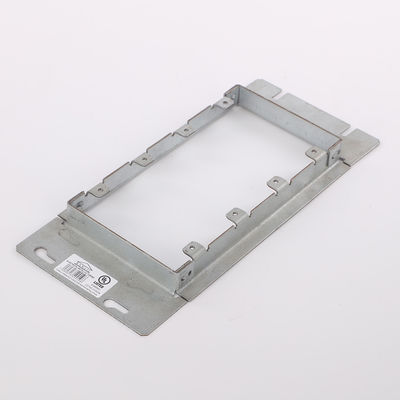 UL Listed Galvanizli Çelik çıkış kutusu çamur halkası bir çeteye üç çeteye aks